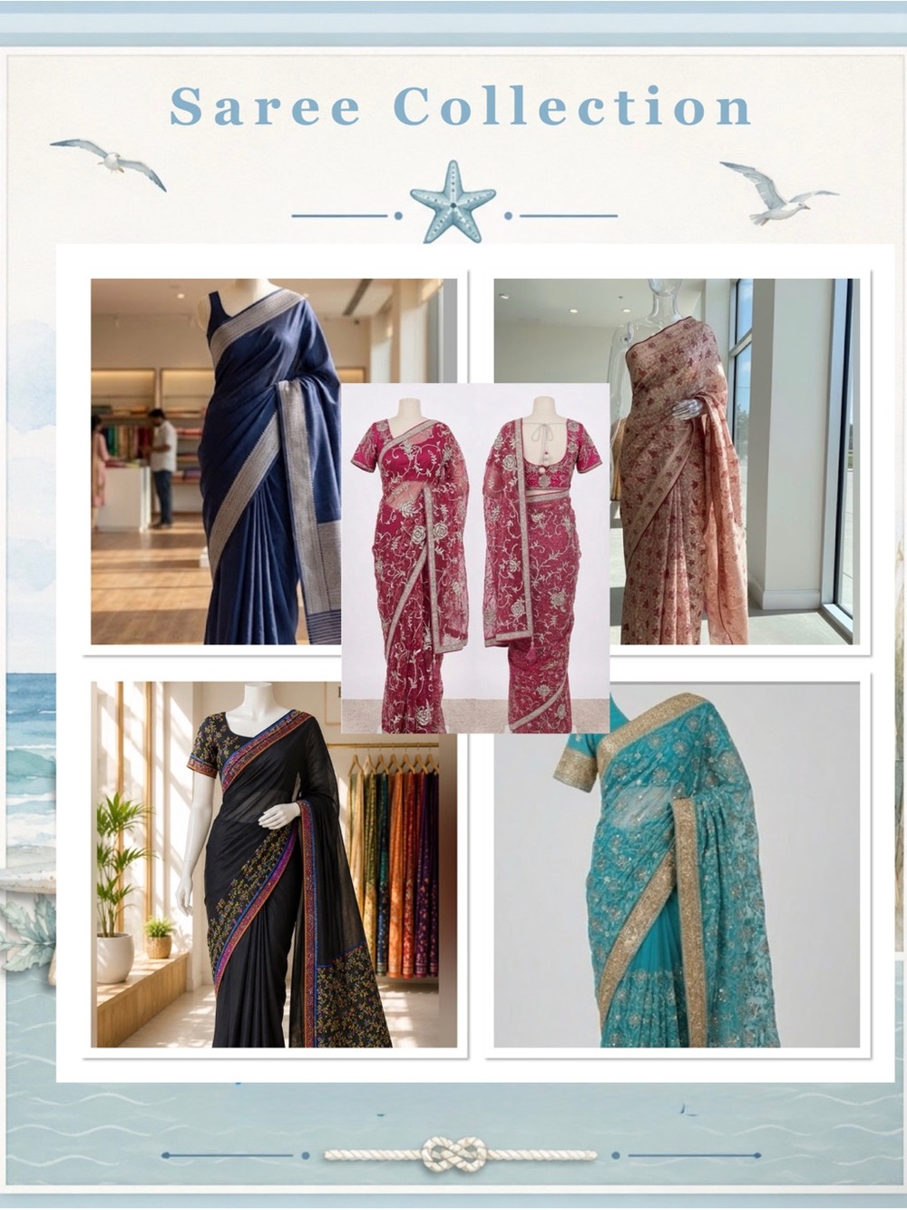 Stunning Saree with Swarovski Crystal, Blouse & petticoat| Chest 36 - Picture 12 of 14